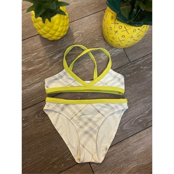 Burberry Nova Check Bikini Swimsuit - Picture 1 of 6